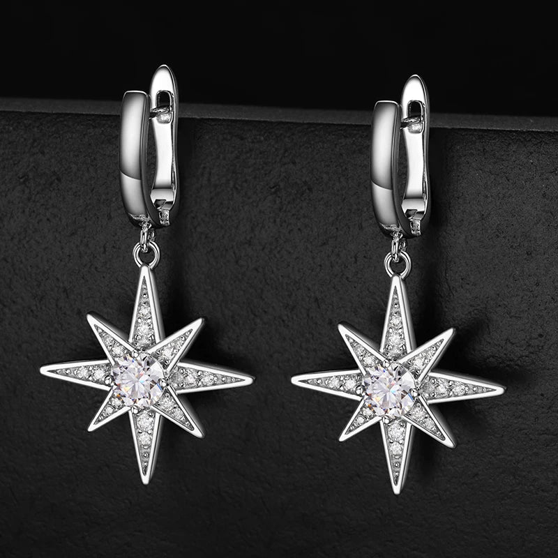 Starburst Drop Earrings